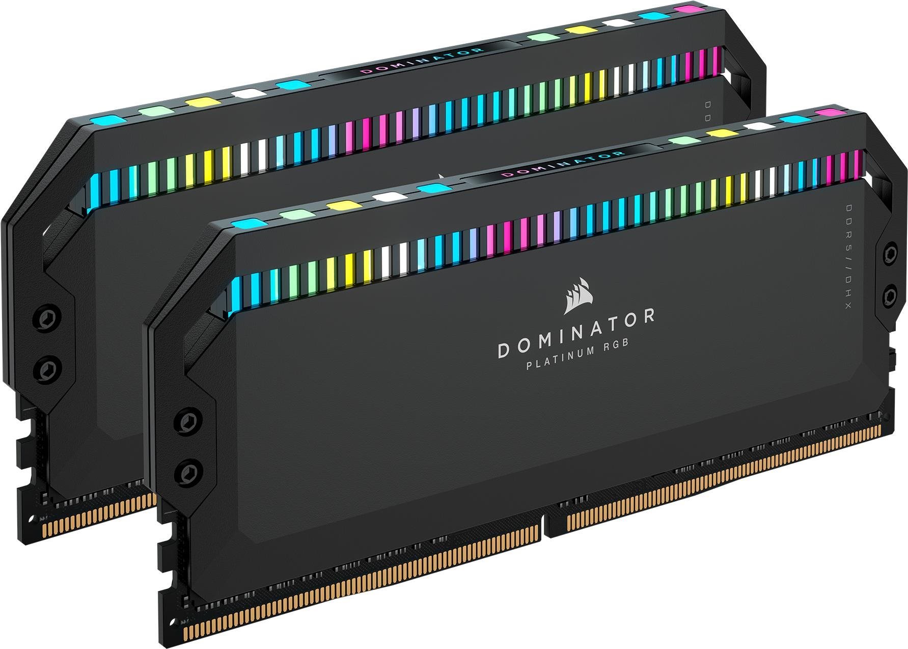 RAM memória Corsair 32GB KIT DDR5 5600MHz CL36 Dominator Platinum RGB Black