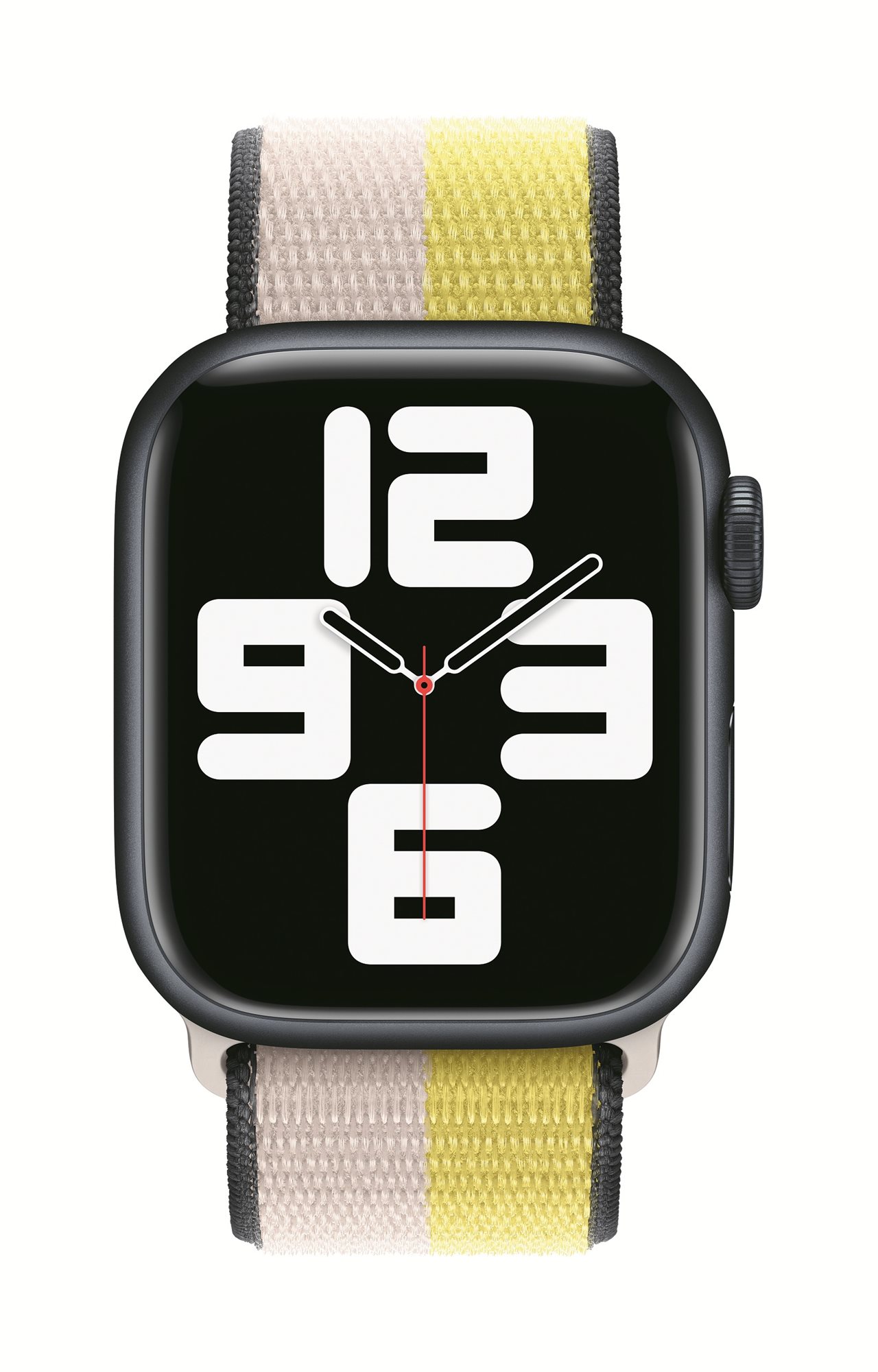 Szíj Apple Watch 45 mm-es zabtej-halvány citromsárga sportpánt