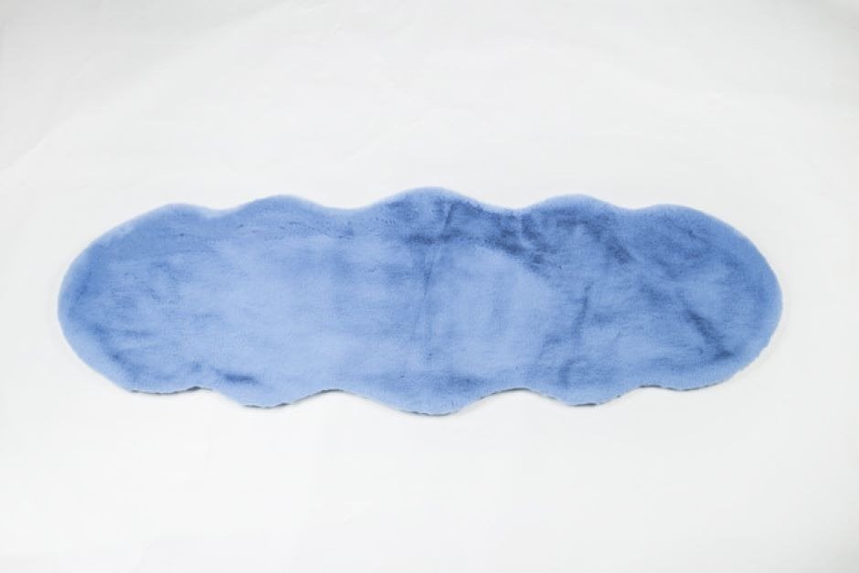 Szőnyeg Szőnyegkivágás 55x160 cm kék