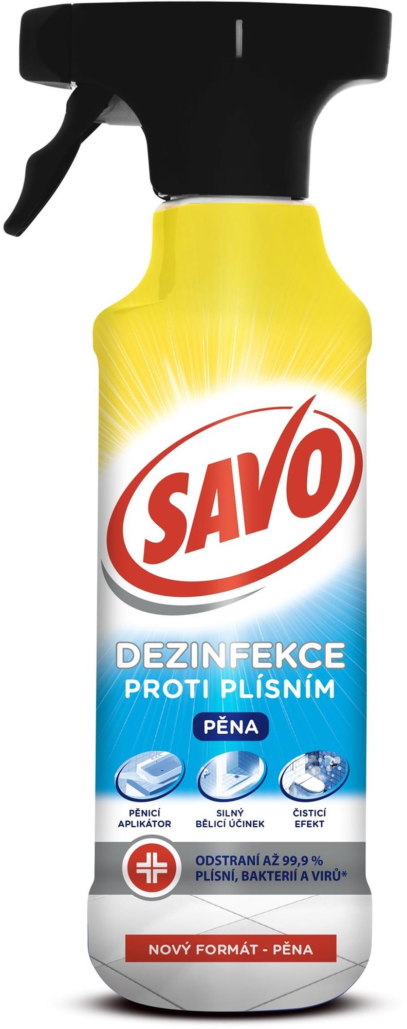 Tisztító hab SAVO Penész elleni hab 450 ml