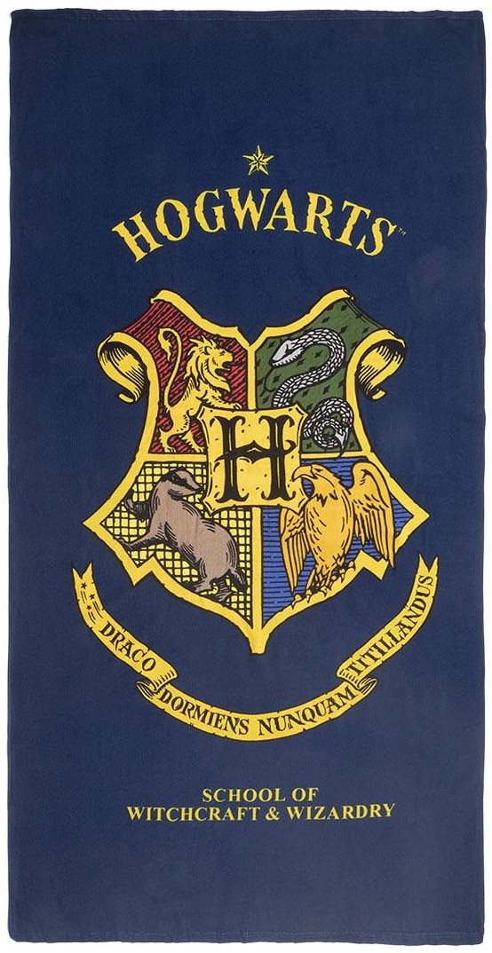 Törölköző Harry Potter - Hogwarts Crest - törölköző