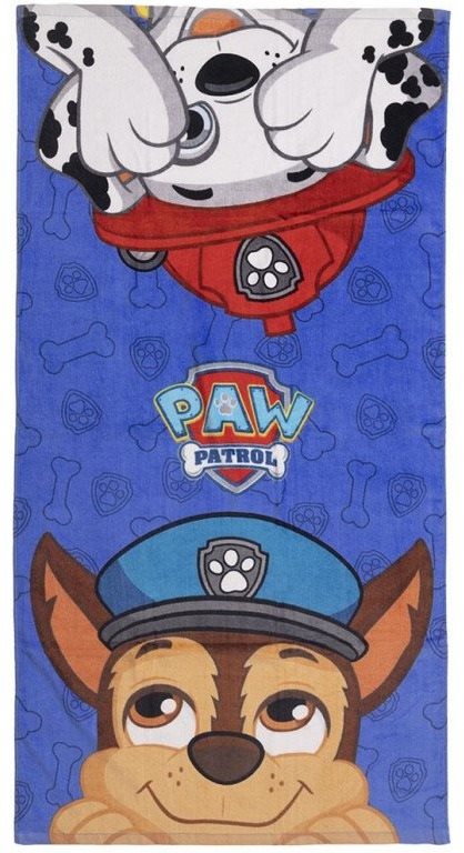 Törölköző Paw Patrol - Characters - gyerek fürdőlepedő