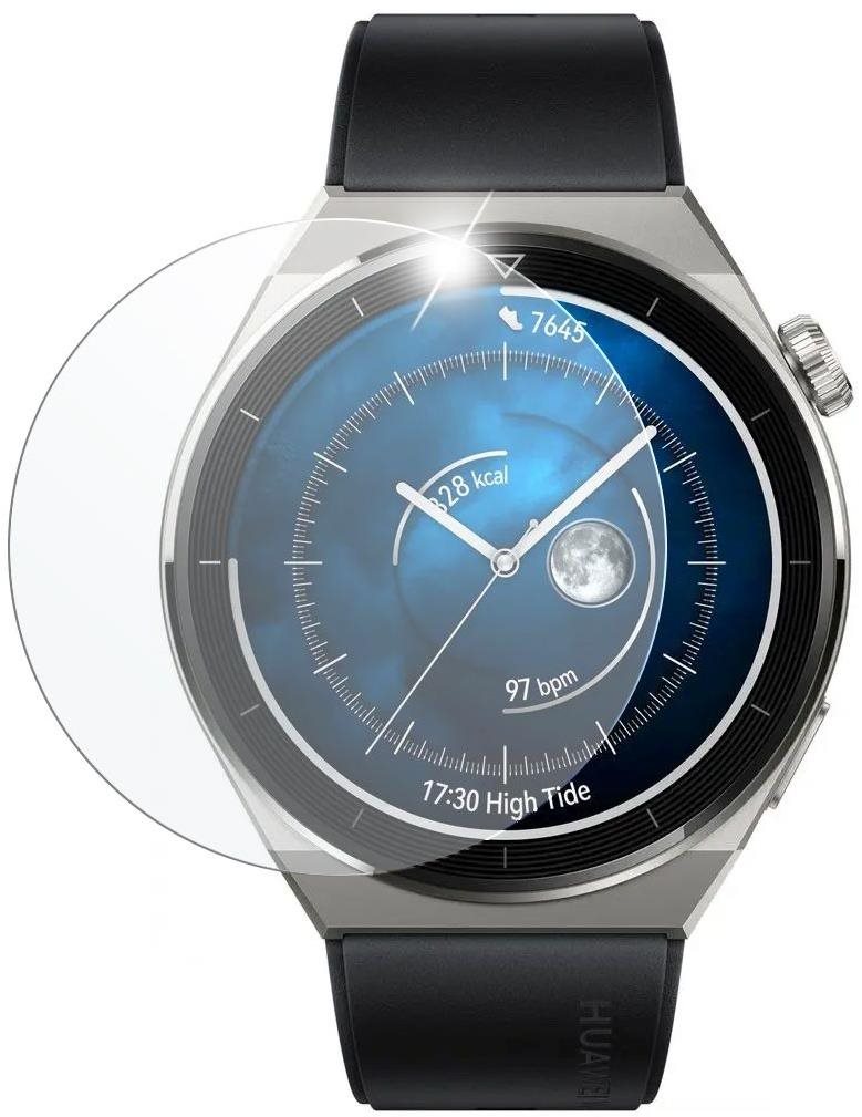 Üvegfólia FIXED a Huawei Watch GT 3 46 mm/GT Runner smartwatch-hoz 2 db-os csomag átlátszó