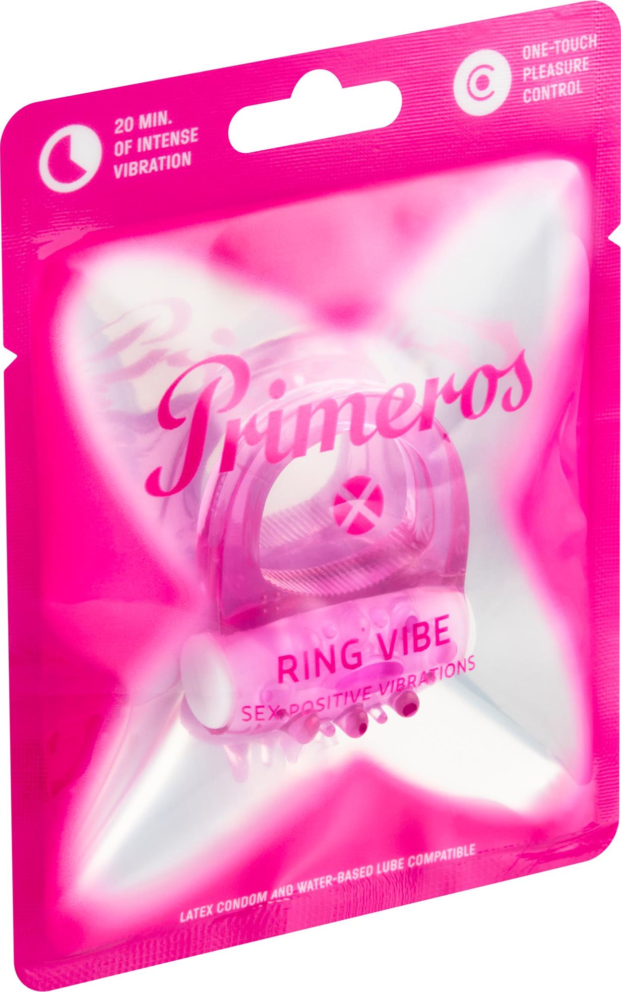 Vibrációs gyűrű PRIMEROS Ring Vibe 20 perc intenzív vibrációért