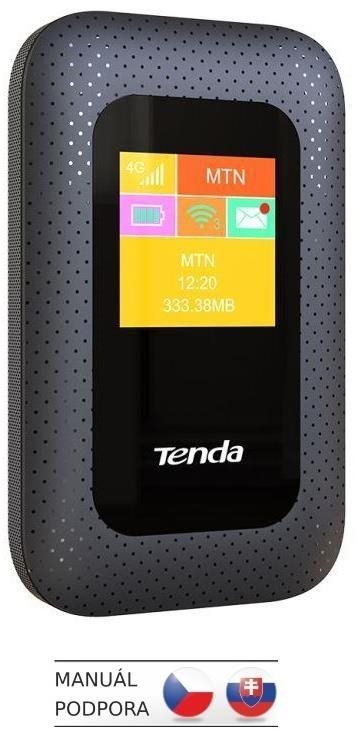 3G/4G WiFi router Tenda 4G185 - WiFi mobil 4G LTE Hotspot modem LCD-vel