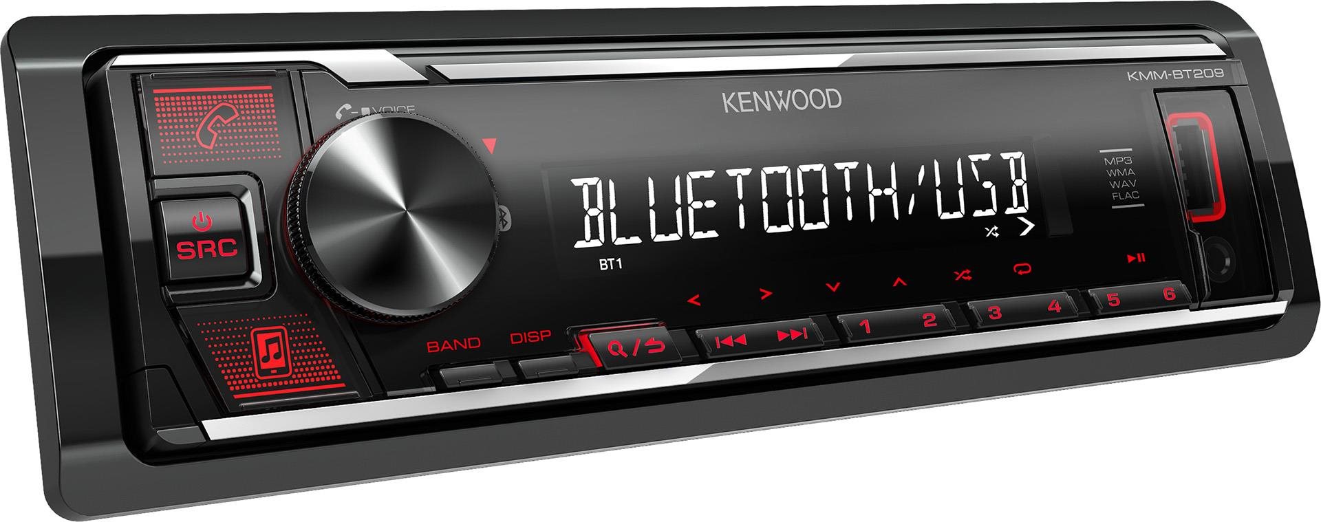 Autórádió KENWOOD KMM-BT209
