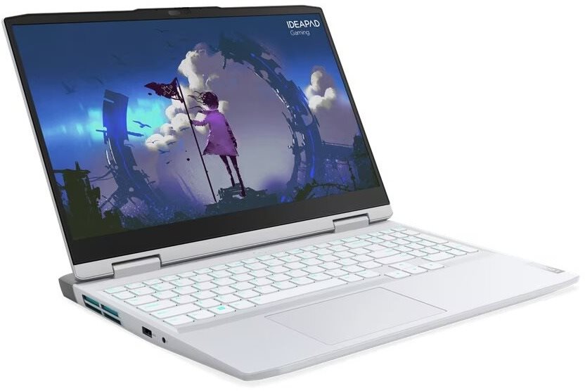 Gamer laptop Lenovo IdeaPad Gaming 3 15IAH7 Glacier White