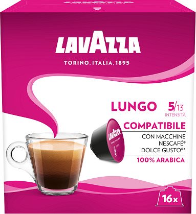 Kávékapszula Lavazza DGC Lungo 16 db