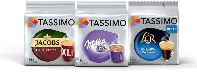 Kávékapszula Tassimo PACK Alza II - Crema XL