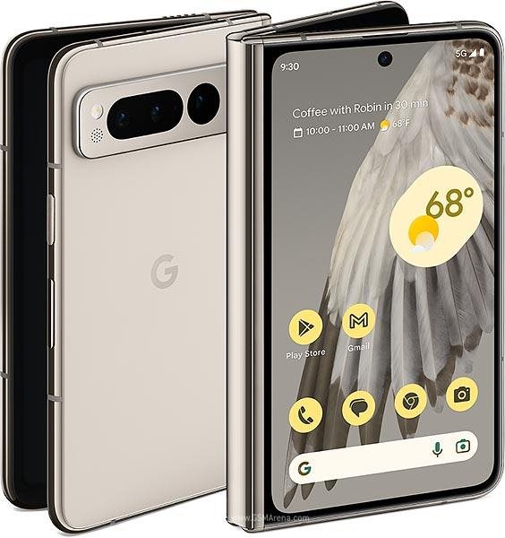 Mobiltelefon Google Pixel Fold 12 GB/256 GB fehér