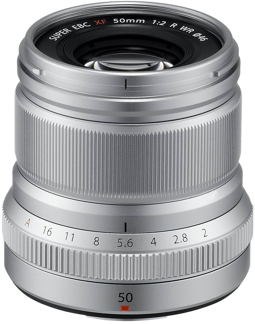 Objektív Fujifilm XF 50mm F2.0 R WR Silver