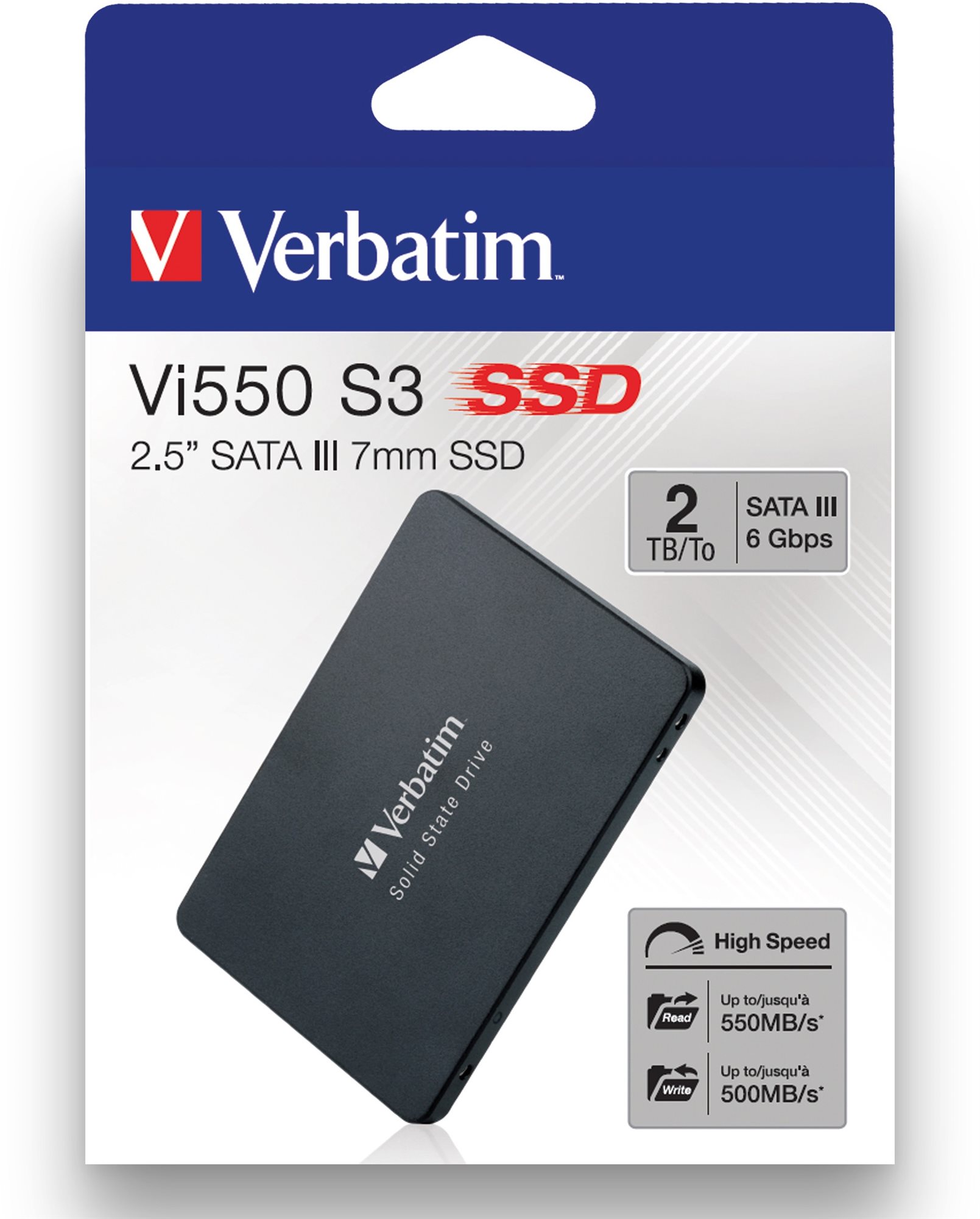 SSD meghajtó Verbatim VI550 S3 2