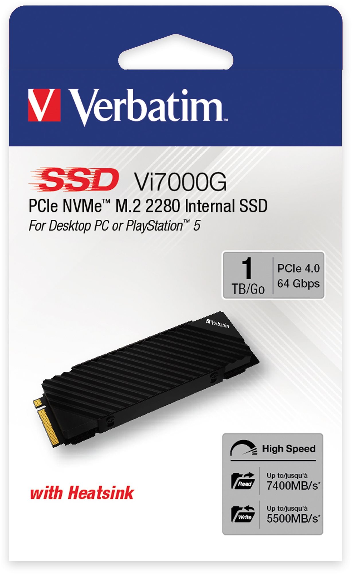 SSD meghajtó Verbatim Vi7000G 1TB