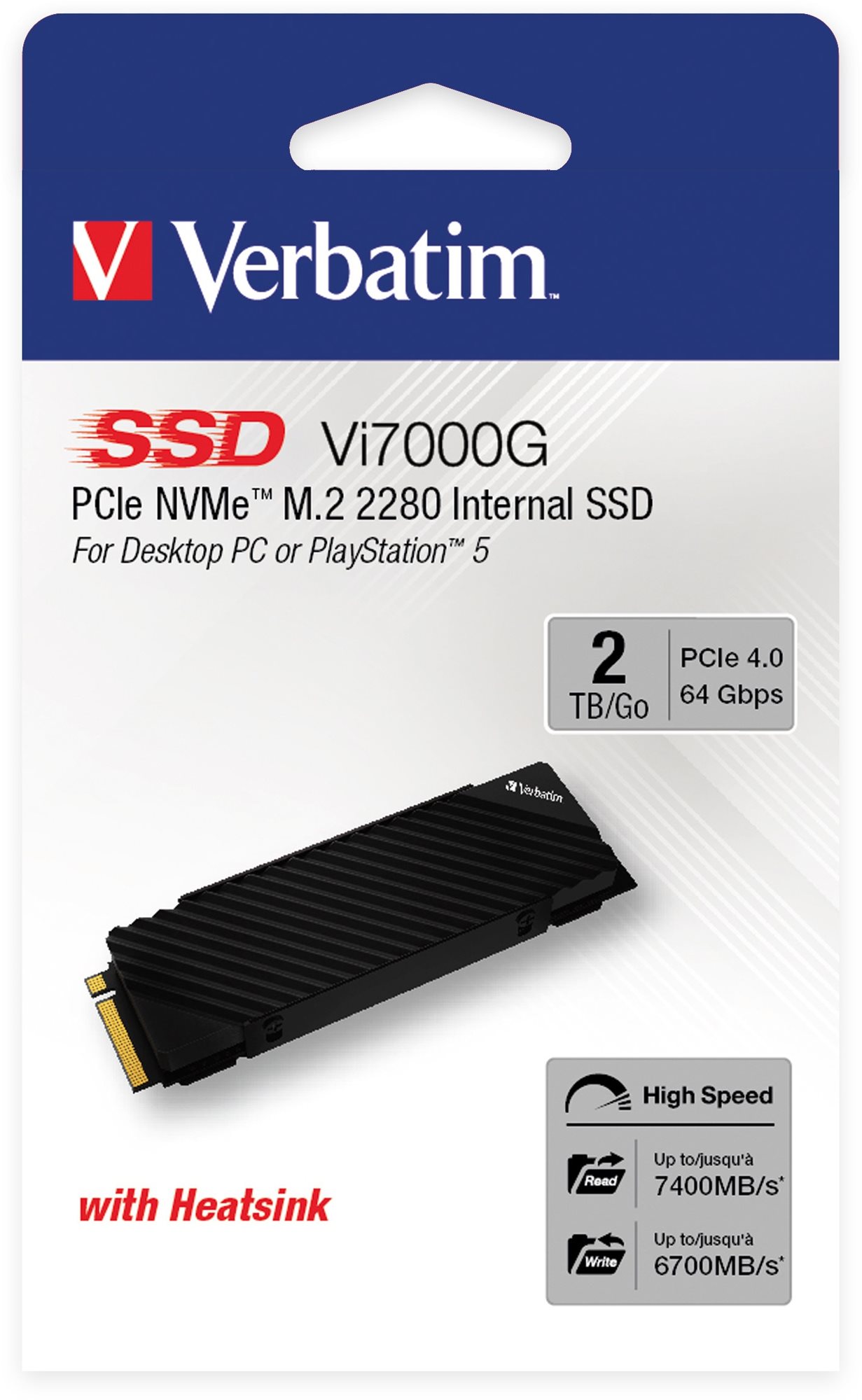 SSD meghajtó Verbatim Vi7000G 2TB