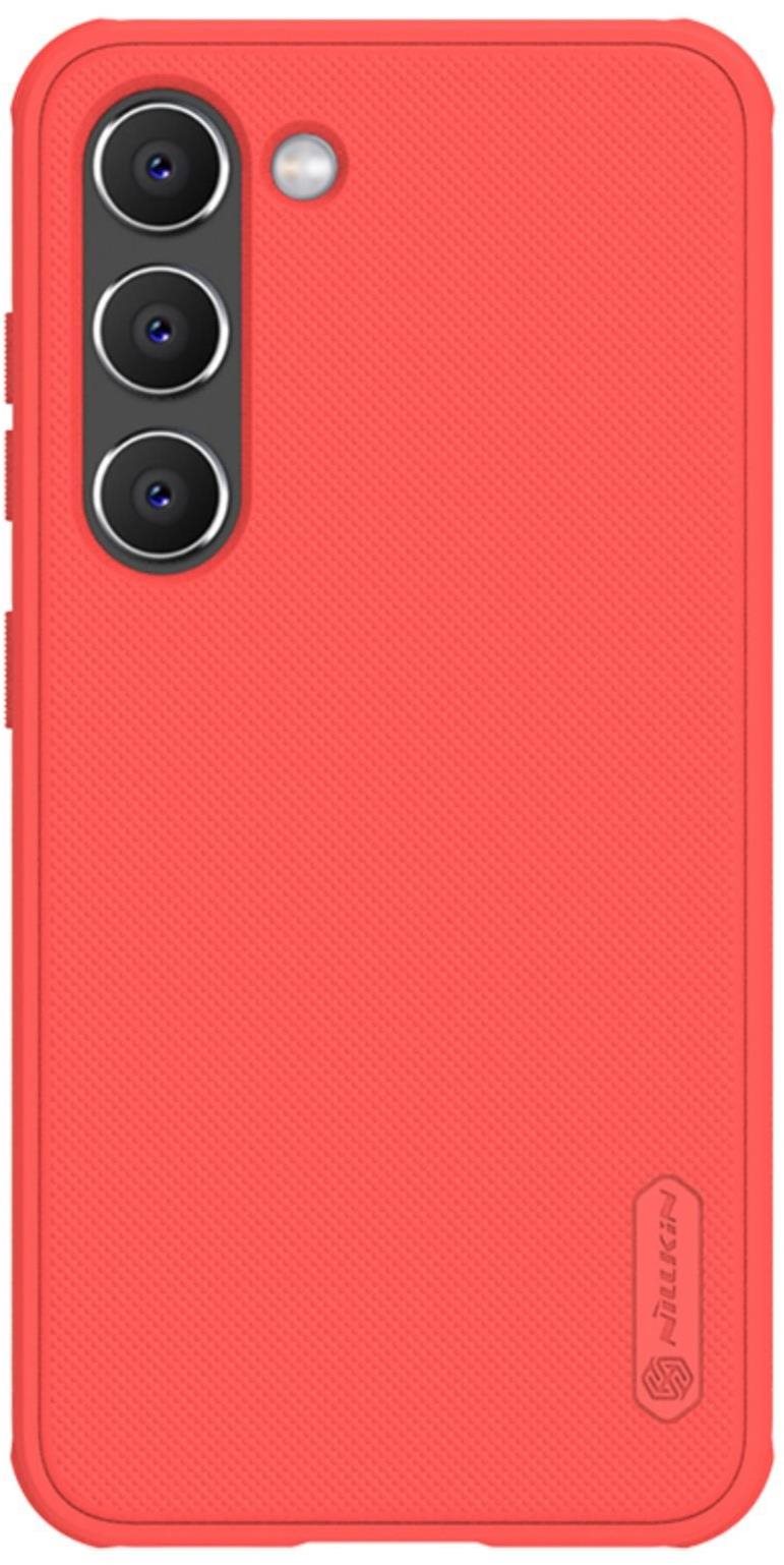 Telefon tok Nillkin Super Frosted PRO hátlap a Samsung Galaxy S23+ készülékhez Red