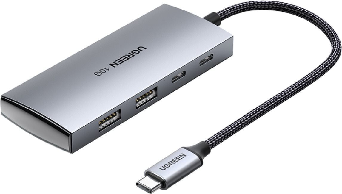 USB Hub UGREEN USB-C to 2× USB 3.1+2×USB-C Adapter 10G
