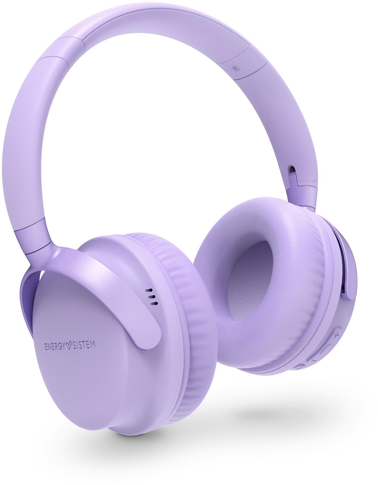 Vezeték nélküli fül-/fejhallgató Energy Sistem Headphones Bluetooth Style 3 Lavender
