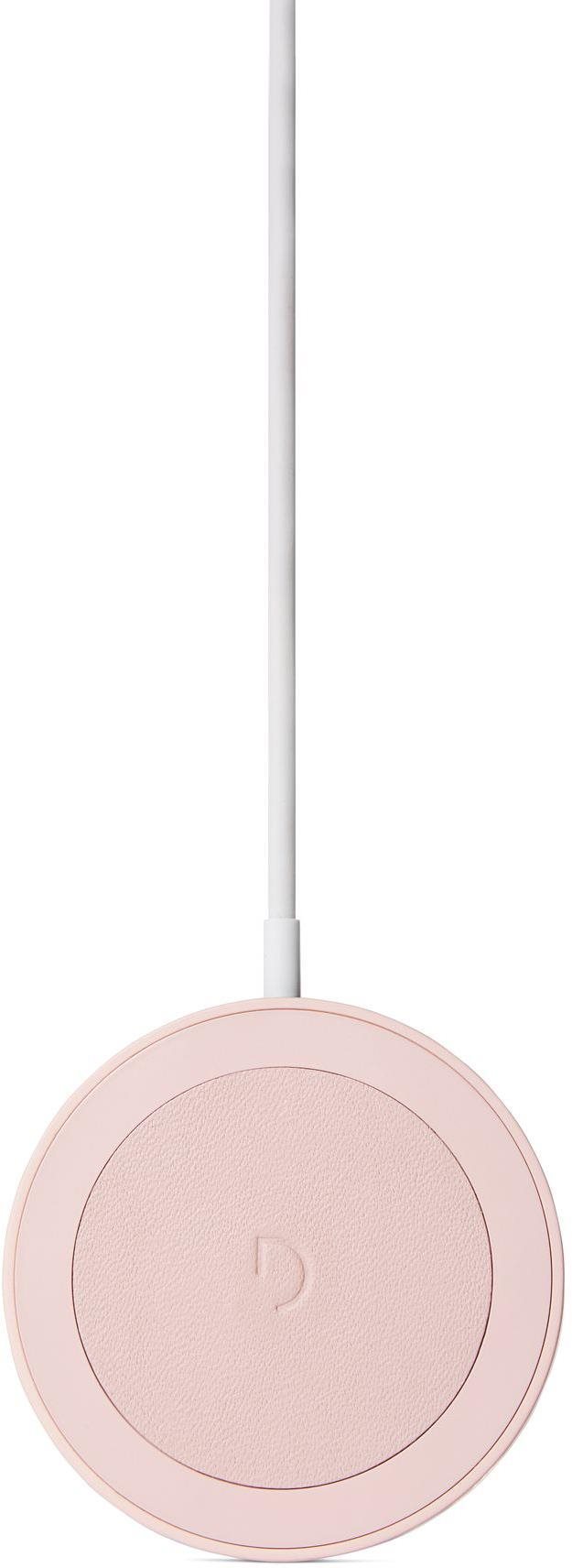 Vezeték nélküli töltő Dekódolt vezeték nélküli töltőkorong 15W rózsaszín