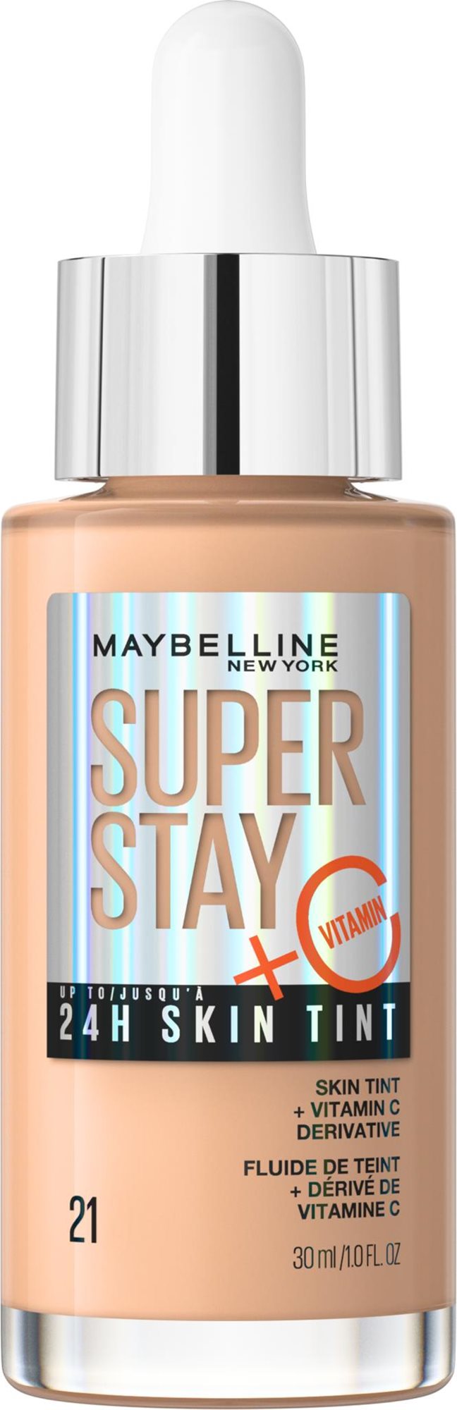 Alapozó MAYBELLINE NEW YORK Super Stay Vitamin C Skin Tint 21 színezett szérum