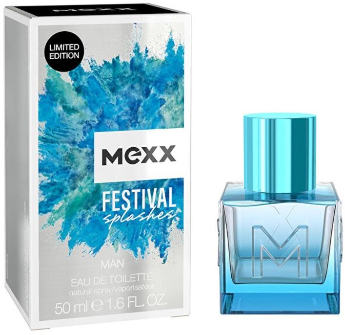 Eau de Toilette MEXX Festival Splashes For Men EdT 50 ml