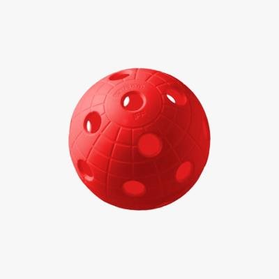 Floorball labda Unihoc Crater Red