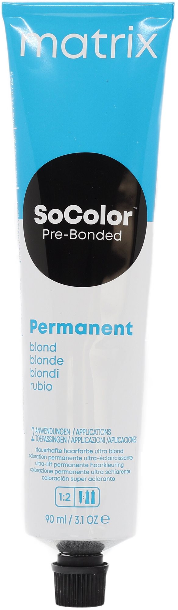 Hajfesték MATRIX Socolor Pre-Bonded Permanent Blond UL-A+ 90 ml