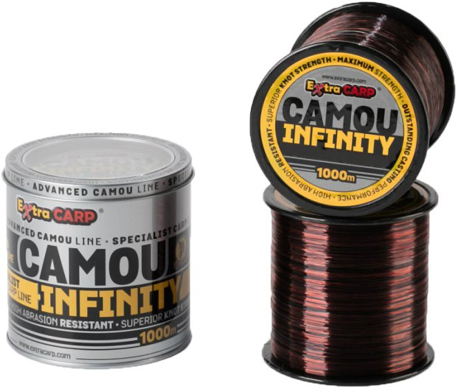 Horgászzsinór Extra Carp Infinity Camou 0