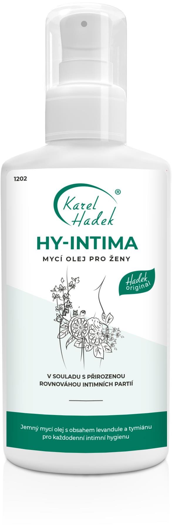 Intim lemosó KAREL HADEK HY-Intima Női mosakodó olaj 100 ml
