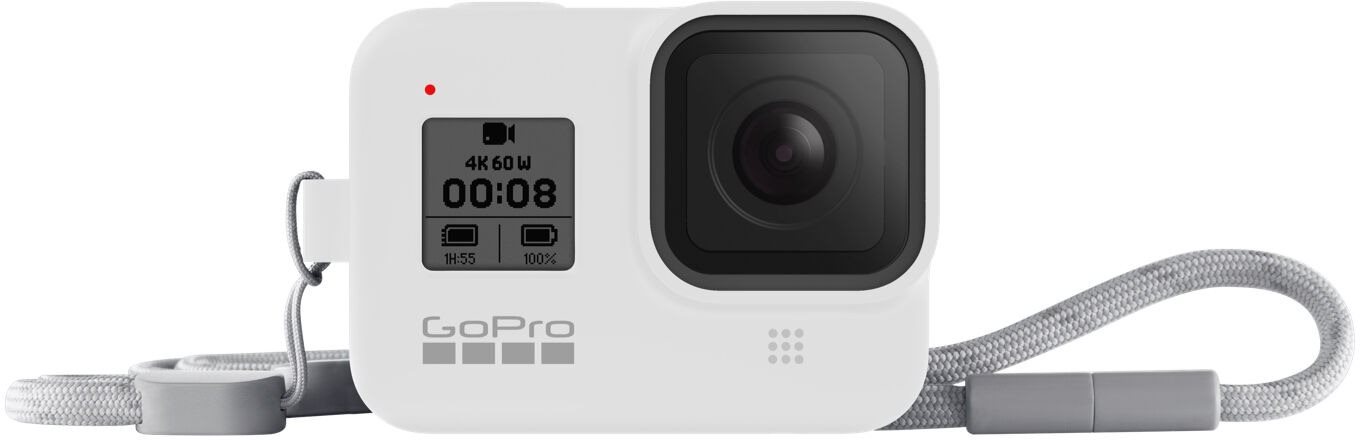 Kameratok GoPro Sleeve + Lanyard (HERO8 Black) fehér