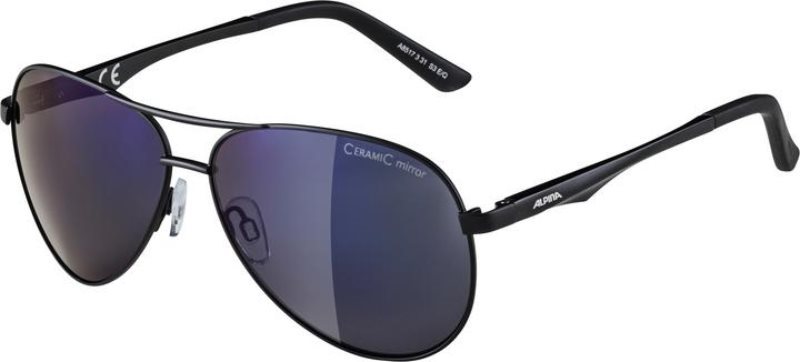 Kerékpáros szemüveg Alpina A 107 black matt