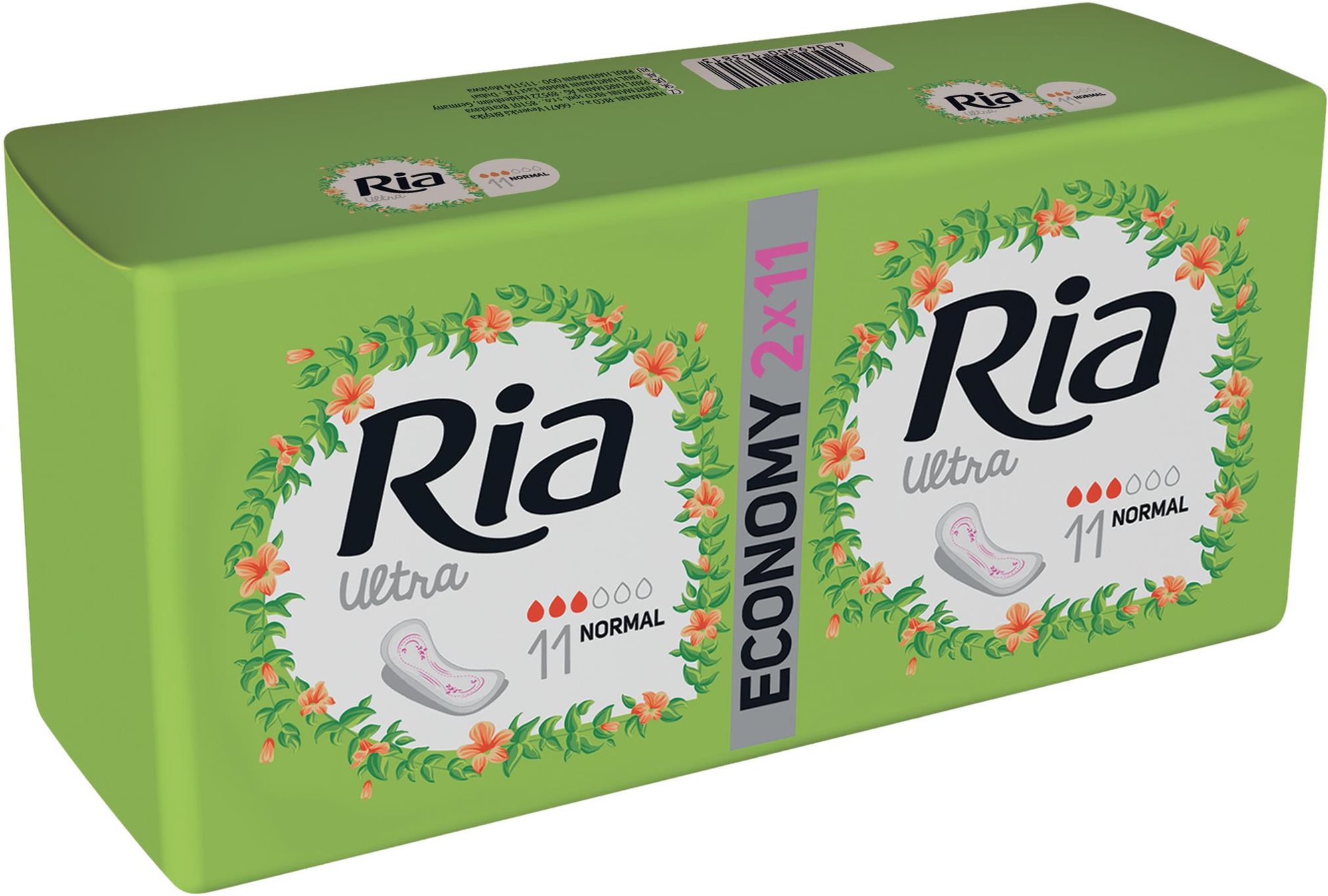 Menstruační vložky RIA Ultra Normal 22 ks