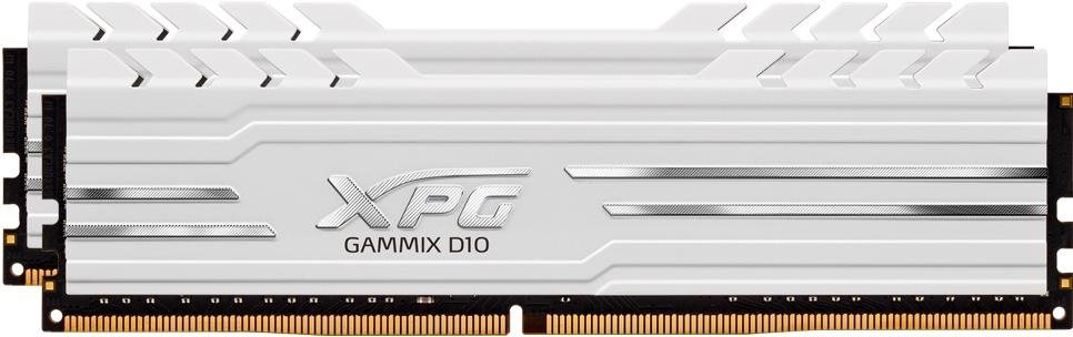 RAM memória ADATA XPG D10 16GB KIT DDR4 3200MHz CL16 White