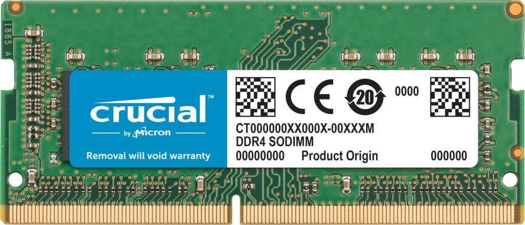 RAM memória Crucial SO-DIMM 8GB DDR4 2400MHz CL17 Mac számára