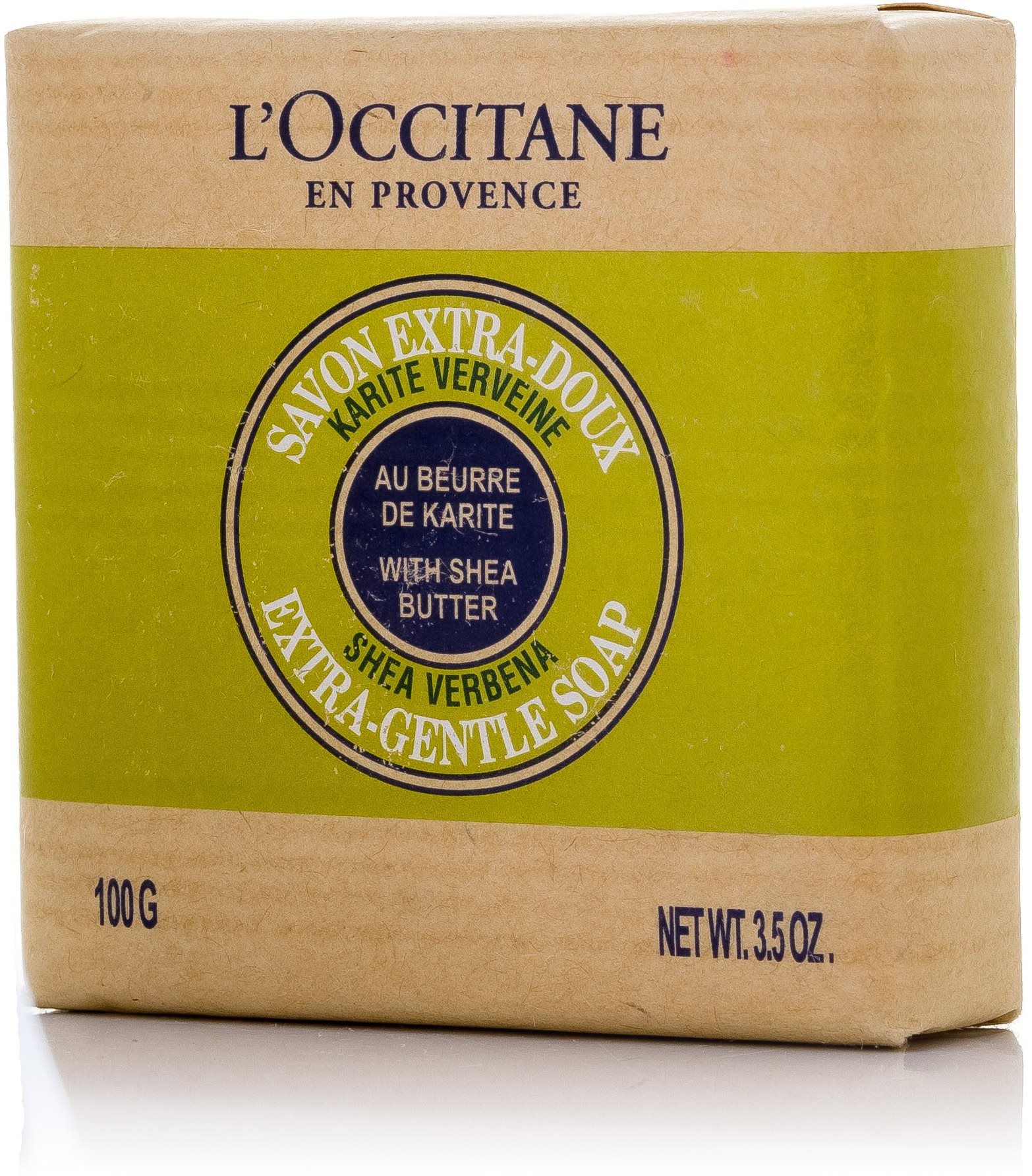 Szappan L'OCCITANE Shea Verbena Extra Gentle-Soap 100 g