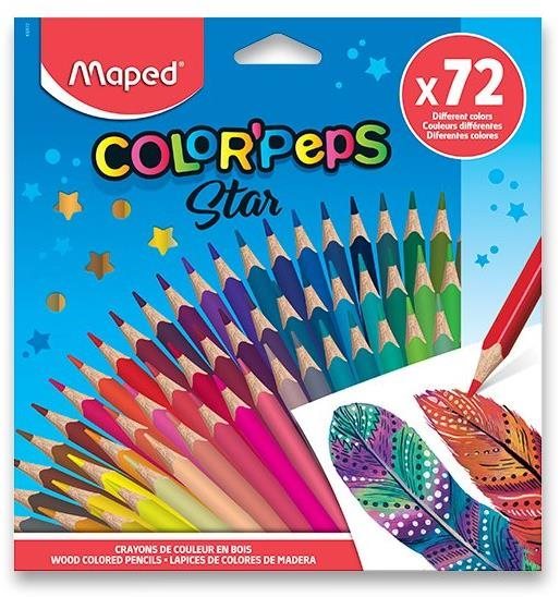 Színes ceruza Maped Color' Peps háromszög alakú