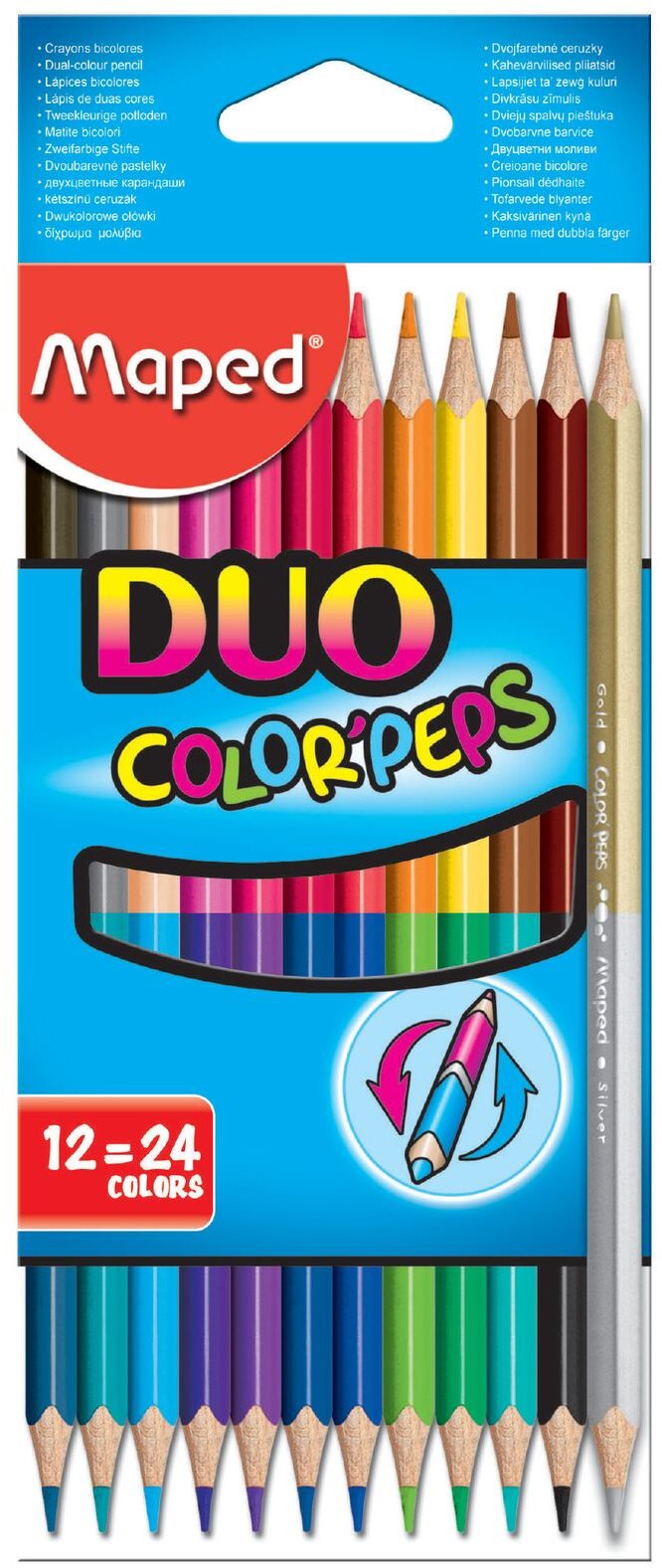 Színes ceruza Színes ceruzák Maped Color Peps Duo