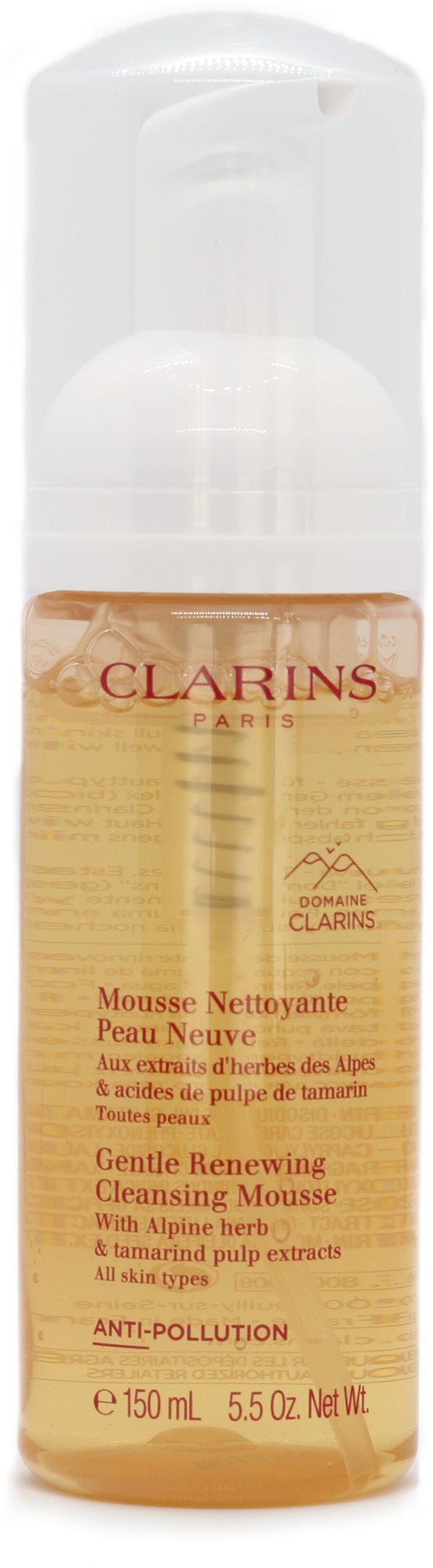Tisztító hab CLARINS Gentle Renewing Cleansing Mousse 150 ml