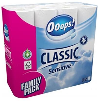 WC papír OOPS! Classic Sensitive (32 db)