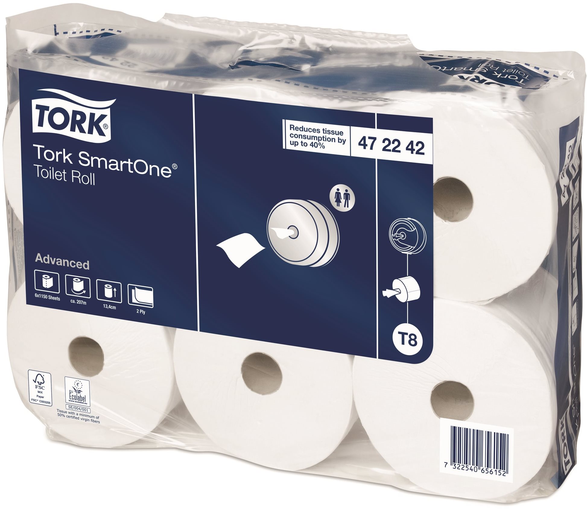 WC papír TORK SmartOne T8
