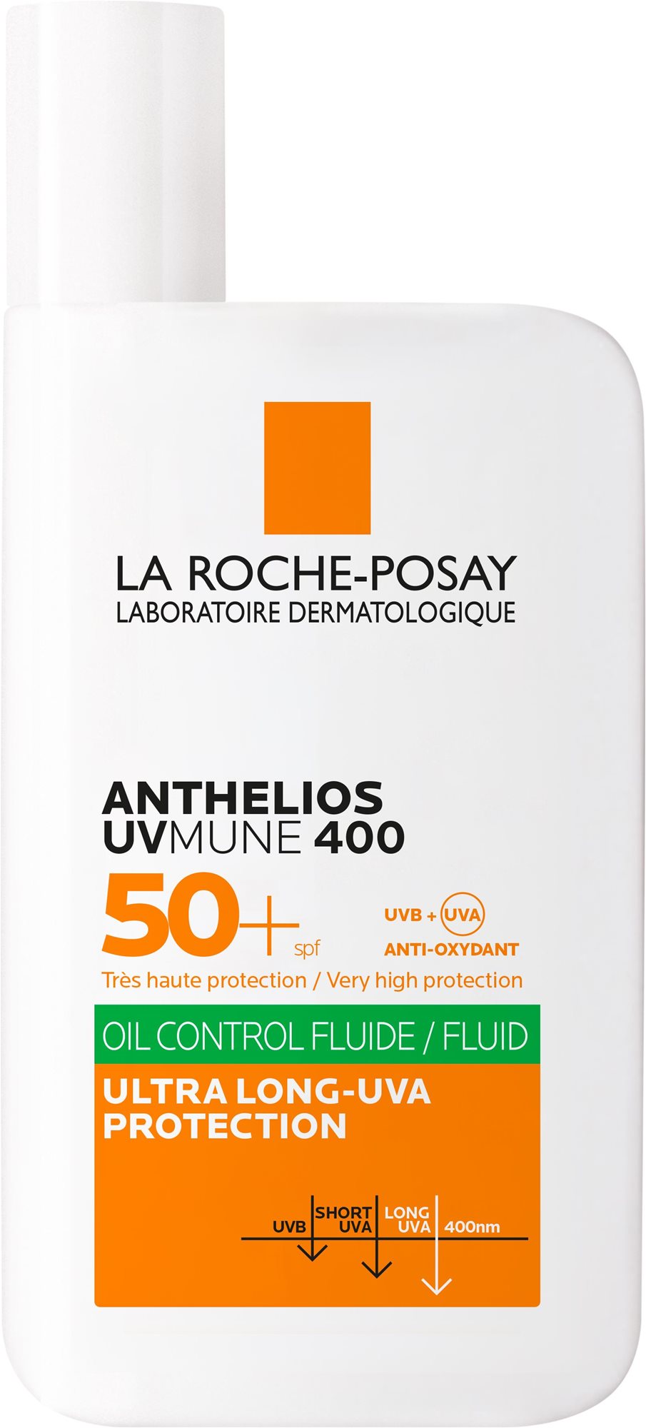 Arcápoló olaj LA ROCHE-POSAY Anthelios Oil Control Fluid SPF 50+ 50 ml