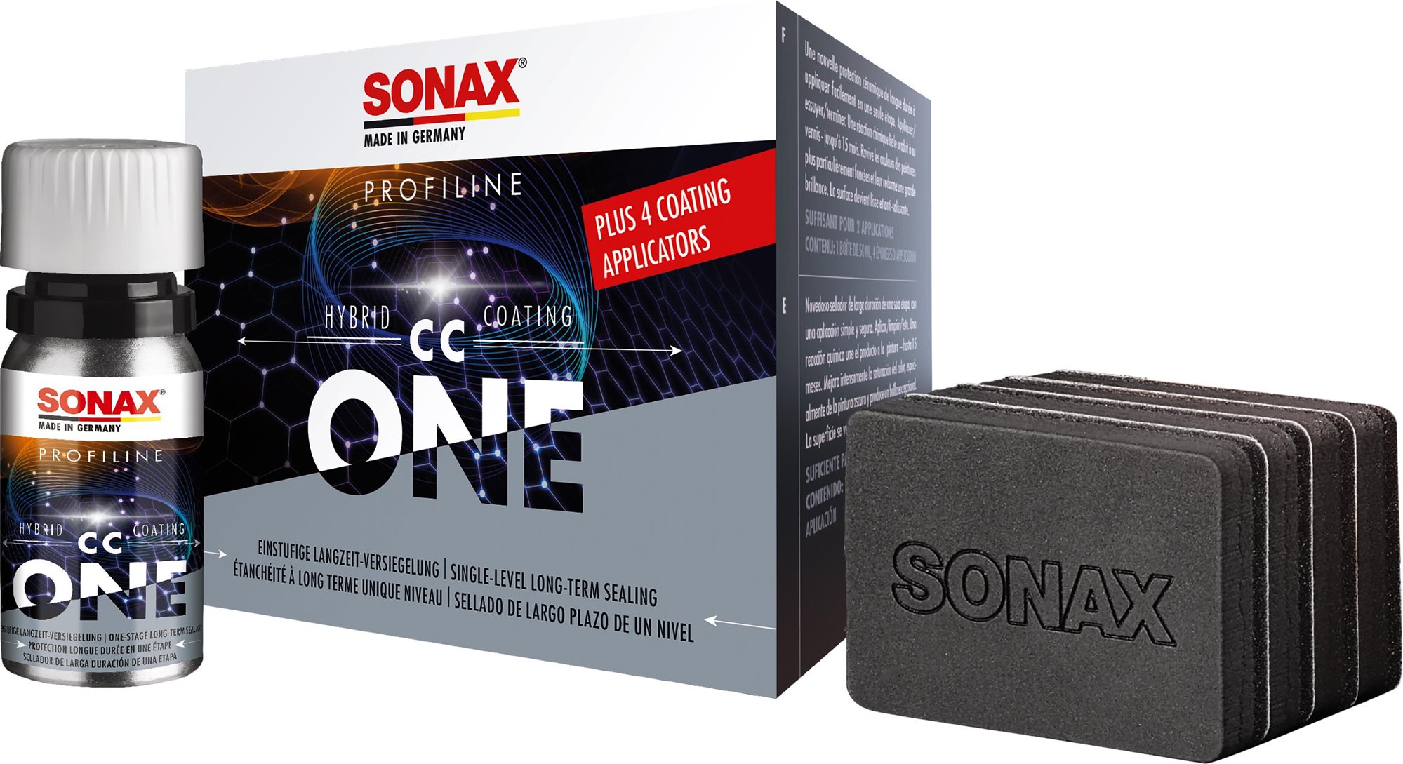 Autólakk védelem Sonax Profiline HybridCoating CC One - szett