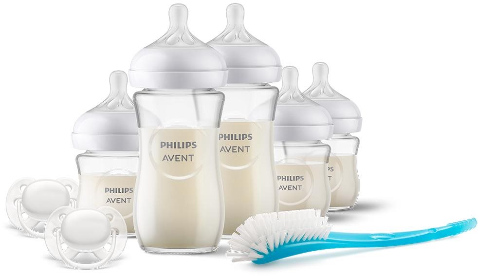 Cumisüveg Philips AVENT újszülött kezdőkészlet Natural Response üveg