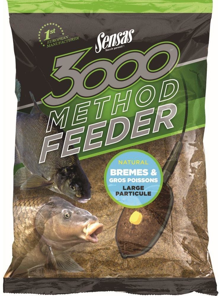 Etetőanyag Sensas 3000 Method Feeder Bremes & Gross Poissons 1 kg