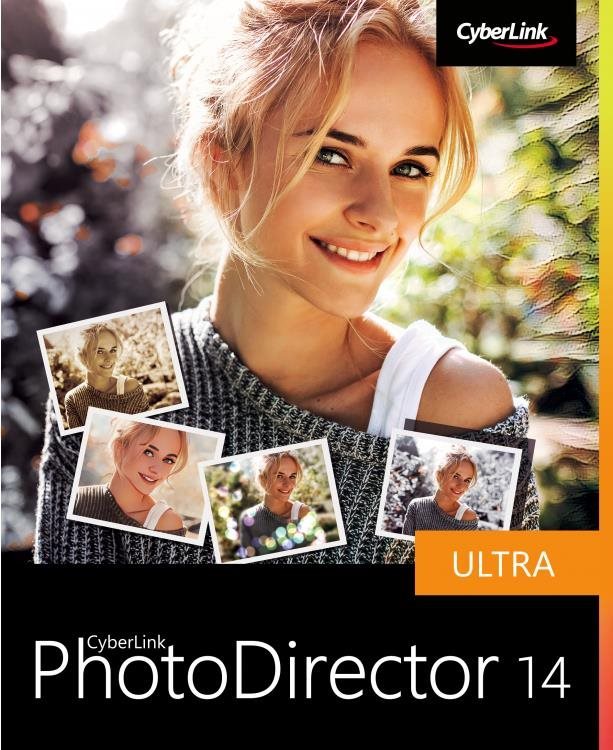 Grafický software CyberLink PhotoDirector 14 Ultra (elektronická licence)