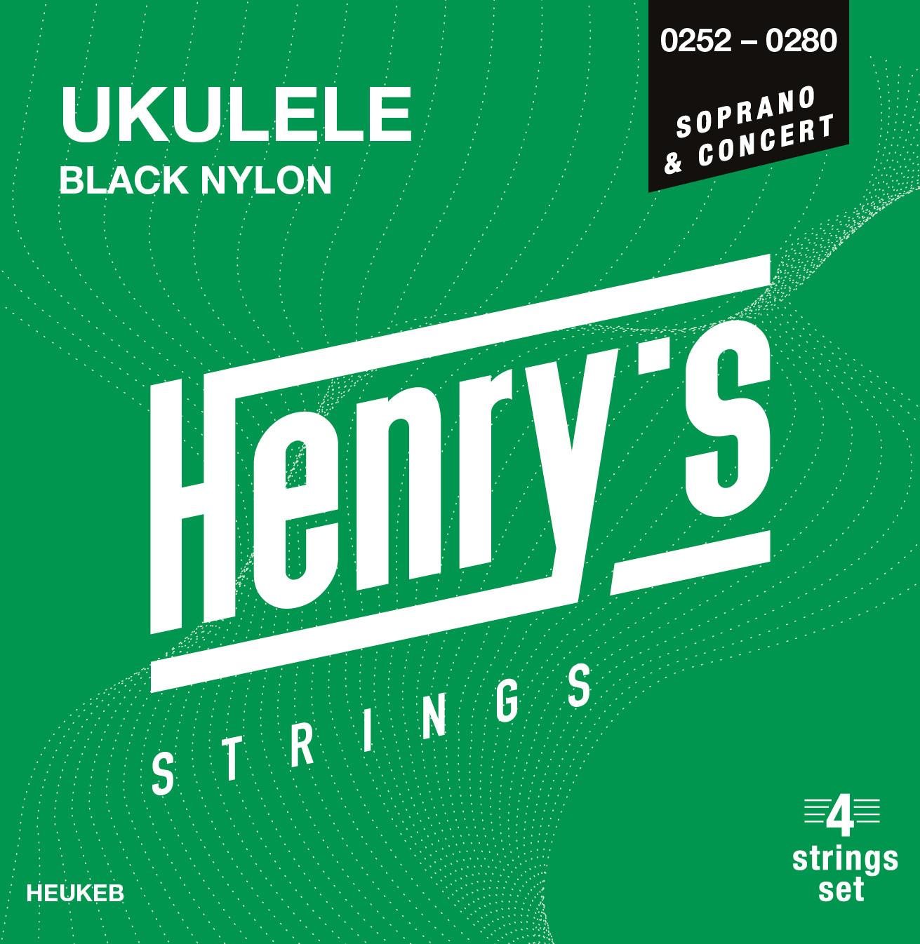 Húr Henry's Strings Black Nylon