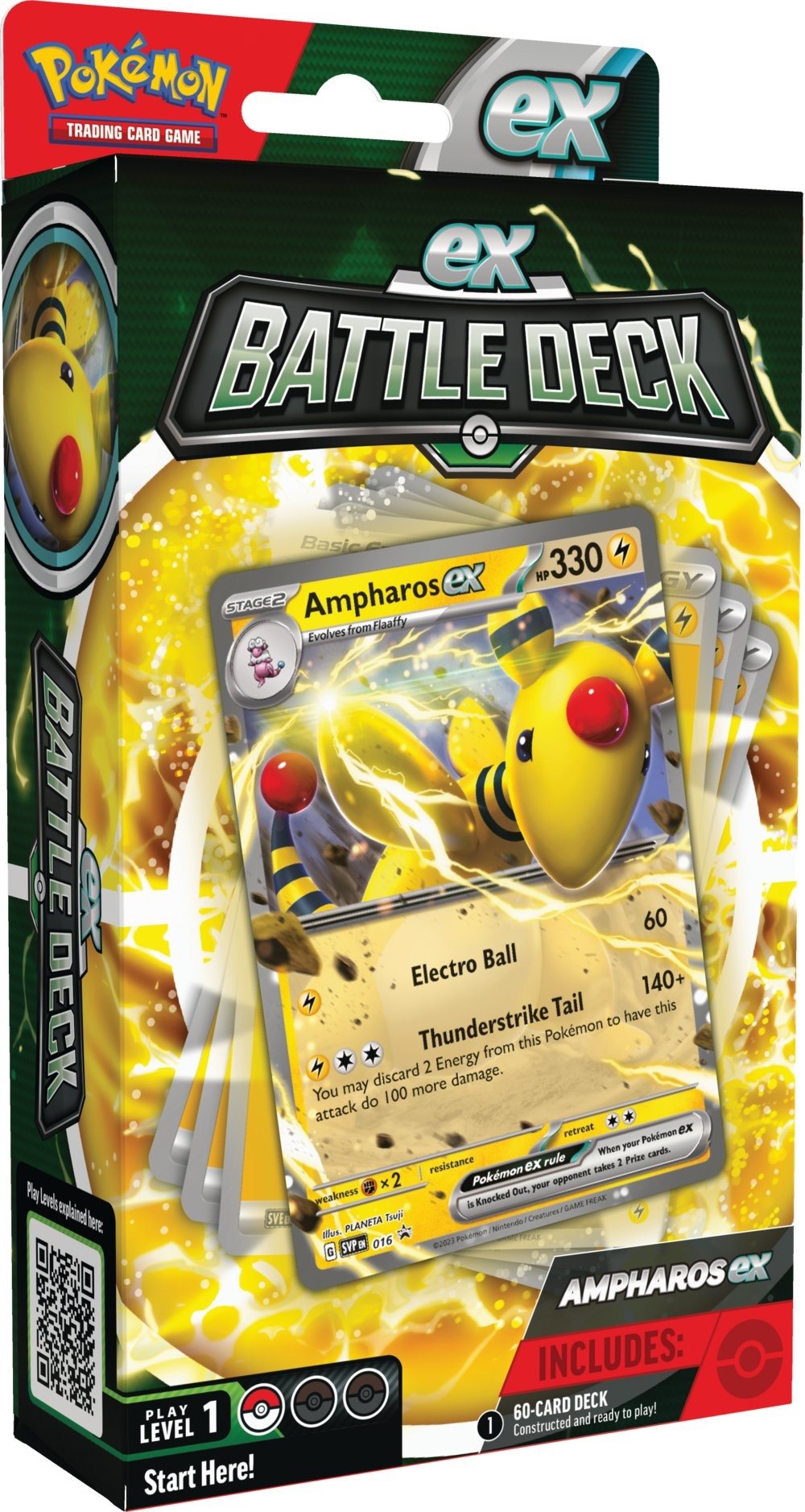 Kártyajáték Pokémon TCG: ex Battle Deck - Ampharos ex