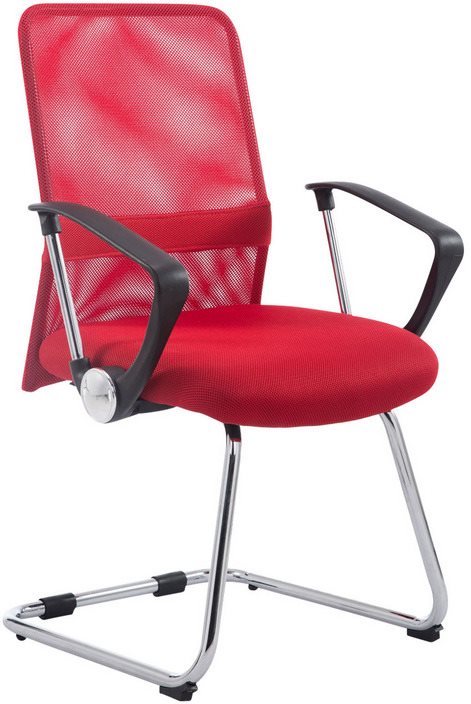 Konferenční židle BHM Germany Brad červená