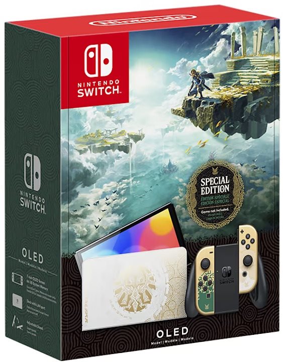 Konzol Nintendo Switch (OLED model) Zelda Tears of the Kingdom Edition