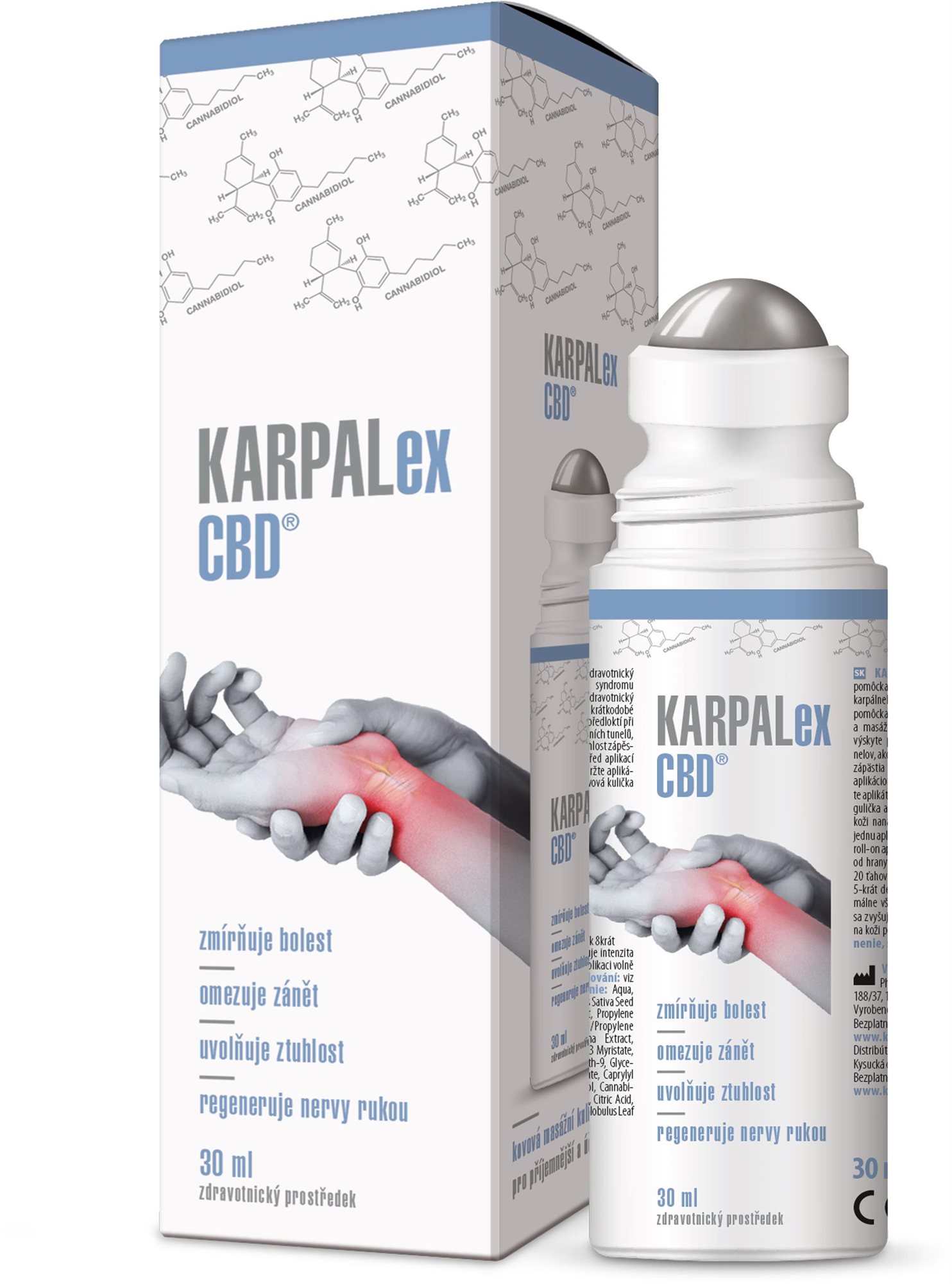 Zdravotnický prostředek KARPALex CBD 30 ml