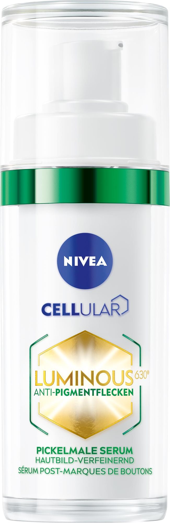Arcápoló szérum NIVEA Cellular Luminous 630 Aknék utáni sötét foltok ellen 30 ml